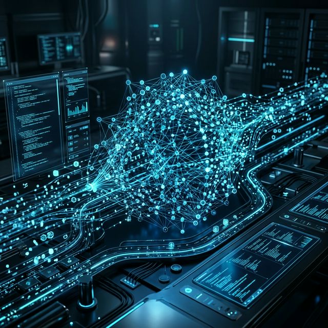 AI System & Automation Dashboard Mockup